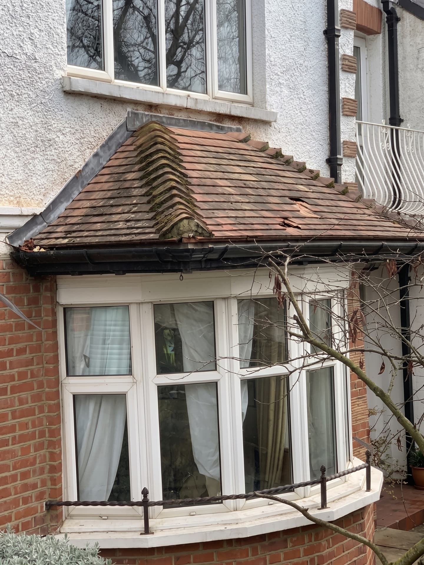 Roof before work